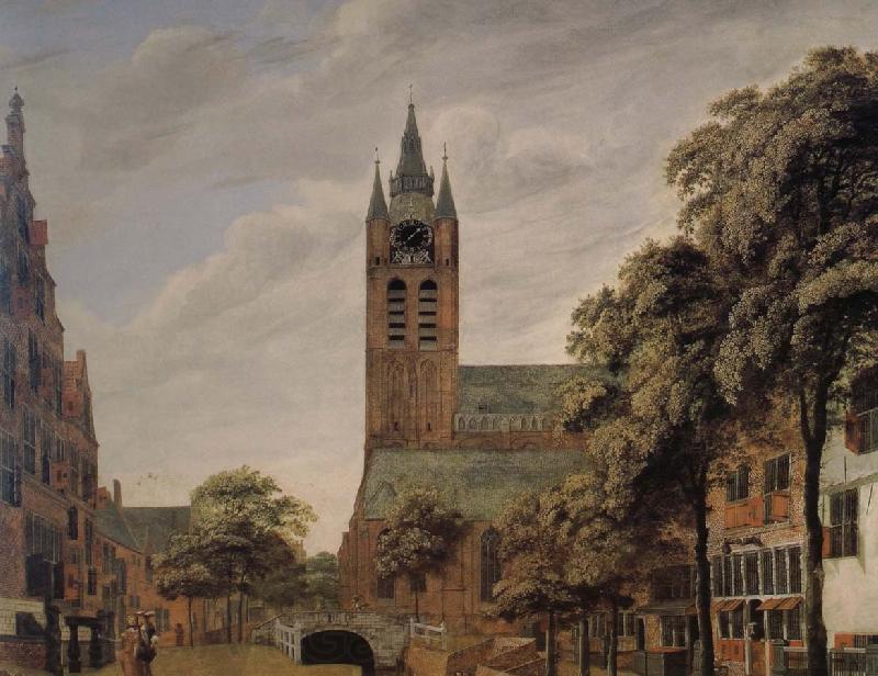 Jan van der Heyden Scenic old church